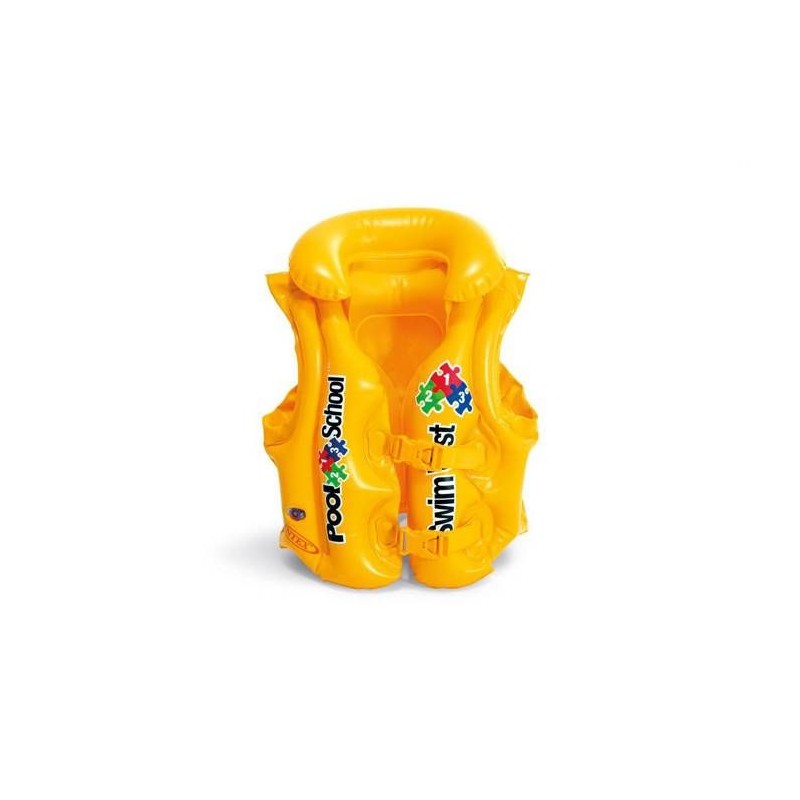 INTEX Gilet d'apprentissage de natation / sauvetage enfant Pool School