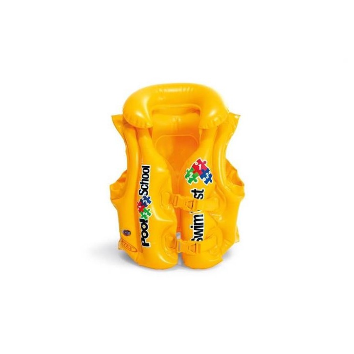 INTEX Gilet d'apprentissage de natation / sauvetage enfant Pool School - 58660NP INTEX Gilet d'apprentissage de natation / sauvetage enfant Pool School - 58660NP