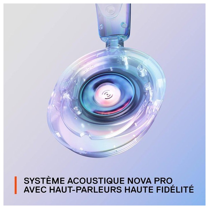 Casque-micro gaming filaire - STEELSERIES - Arctis Nova 1 - Multiplateforme - Blanc