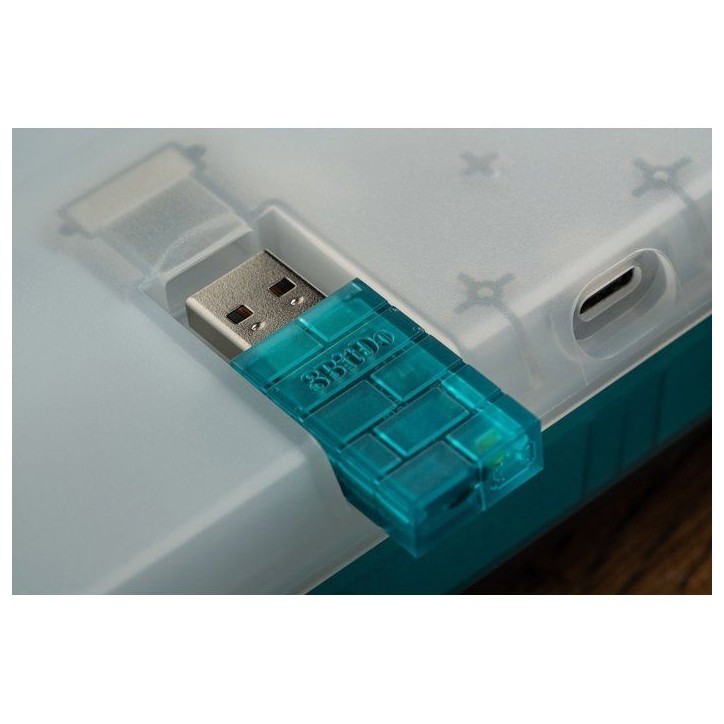 Clavier mécanique gamer - 8BitDo - Mechanical Keyboard - QWERTY - Rétroéclairé Clavier mécanique gamer - 8BitDo - Mechanical Keyboard - QWERTY - Rétroéclairé