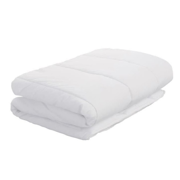 BLANREVE Couette légere en microfibre - 220 x 240 cm - Blanc BLANREVE Couette légere en microfibre - 220 x 240 cm - Blanc
