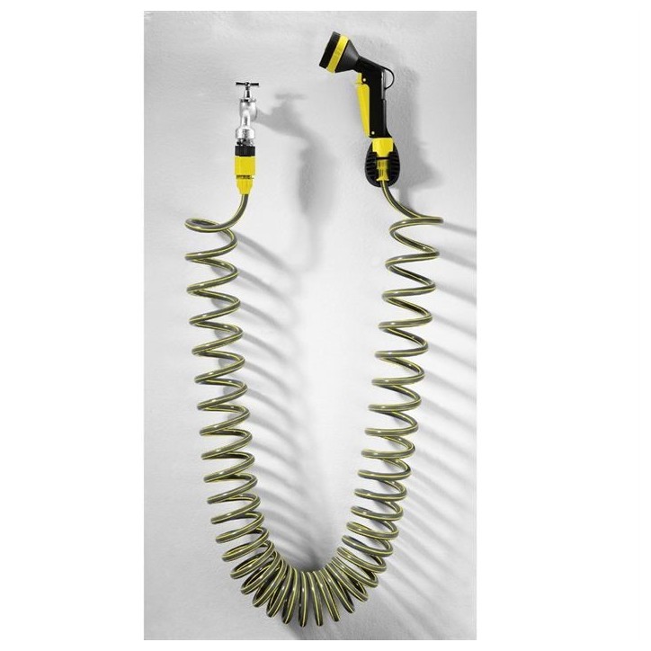 Set spirale d'arrosage - KÄRCHER - Pistolet multifonctions - Aqua Stop - L10m Set spirale d'arrosage - KÄRCHER - Pistolet multifonctions - Aqua Stop - L10m