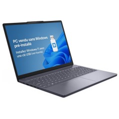 PC portable LENOVO IdeaPad Slim 3 15IRH10 | Sans Windows - 15,3 WUXGA IPS - Core i5-13420H - RAM 16 Go - SSD 512 Go - AZERTY