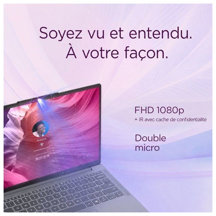 PC portable LENOVO IdeaPad Slim 3 14ARP10 | Sans Windows - 14'' WUXGA - Ryzen 5 150 - RAM 16 Go - SSD 512 Go - AZERTY PC portable LENOVO IdeaPad Slim 3 14ARP10 | Sans Windows - 14'' WUXGA - Ryzen 5 150 - RAM 16 Go - SSD 512 Go - AZERTY