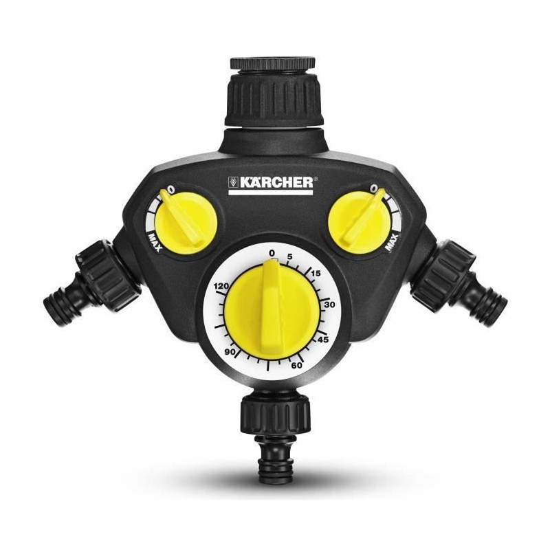 Minuterie d'arrosage KARCHER WT 2 - 3 sorties d'eau indépendantes Minuterie d'arrosage KARCHER WT 2 - 3 sorties d'eau indépendantes