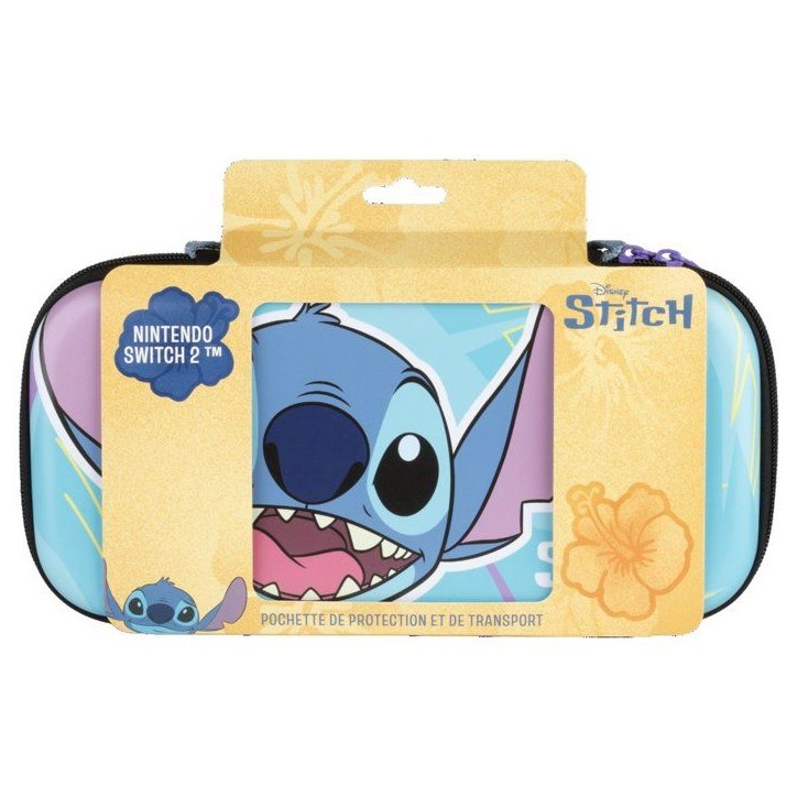 Housse de protection - CERDA LIFE'S LITTLE MOMENTS - Disney Lilo et Stitch - Rangement 8 jeux - Nintendo Switch 2 Housse de protection - CERDA LIFE'S LITTLE MOMENTS - Disney Lilo et Stitch - Rangement 8 jeux - Nintendo Switch 2