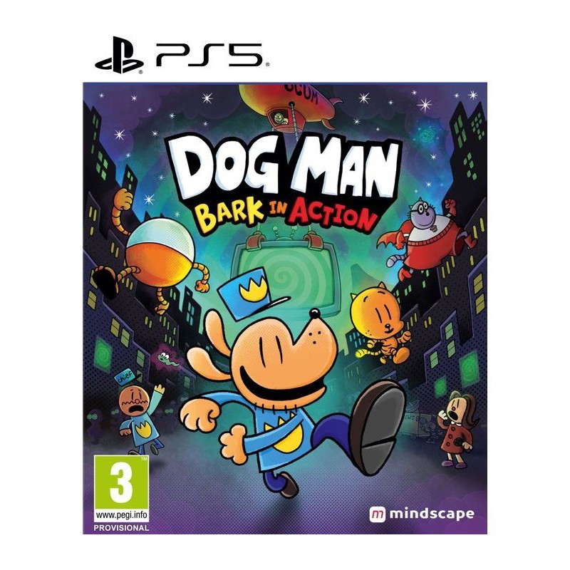 Dog Man Bark in Action - Jeu PS5