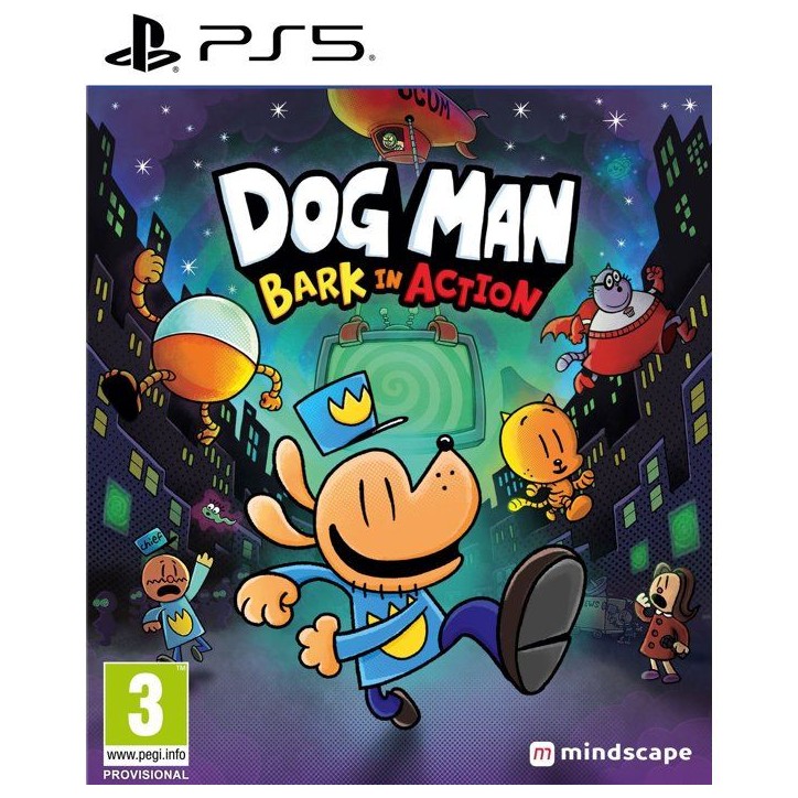 Dog Man Bark in Action - Jeu PS5