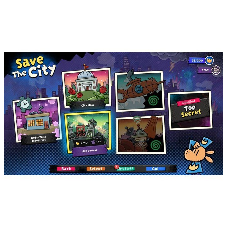 Dog Man Bark in Action - Jeu PS5