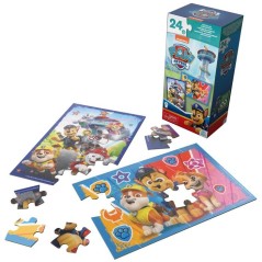 SPINMASTER Pat' Patrouille - 2 Puzzles Lenticulaires 24 pieces - Doubl
