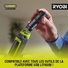 RYOBI Batterie 4V 3Ah USB-C Lithium Powerbank - RB4L30