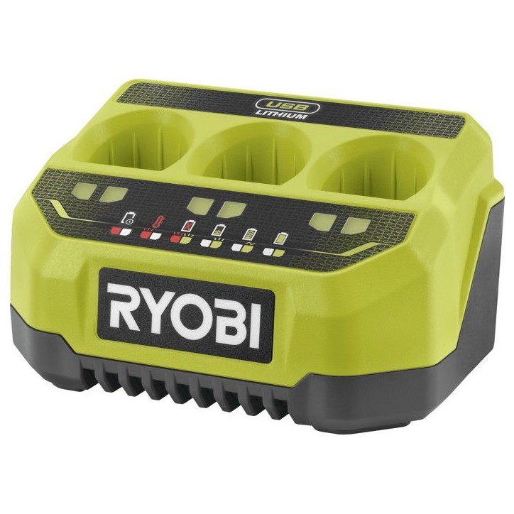RYOBI Chargeur 3 ports USB 4V USB Lithium - sans batterie ni chargeur - RC43P RYOBI Chargeur 3 ports USB 4V USB Lithium - sans batterie ni chargeur - RC43P