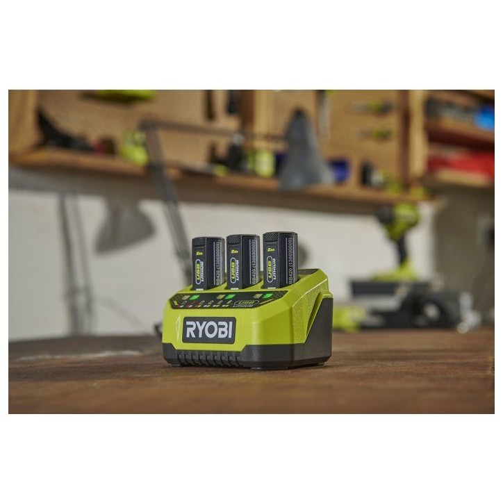 RYOBI Chargeur 3 ports USB 4V USB Lithium - sans batterie ni chargeur - RC43P RYOBI Chargeur 3 ports USB 4V USB Lithium - sans batterie ni chargeur - RC43P