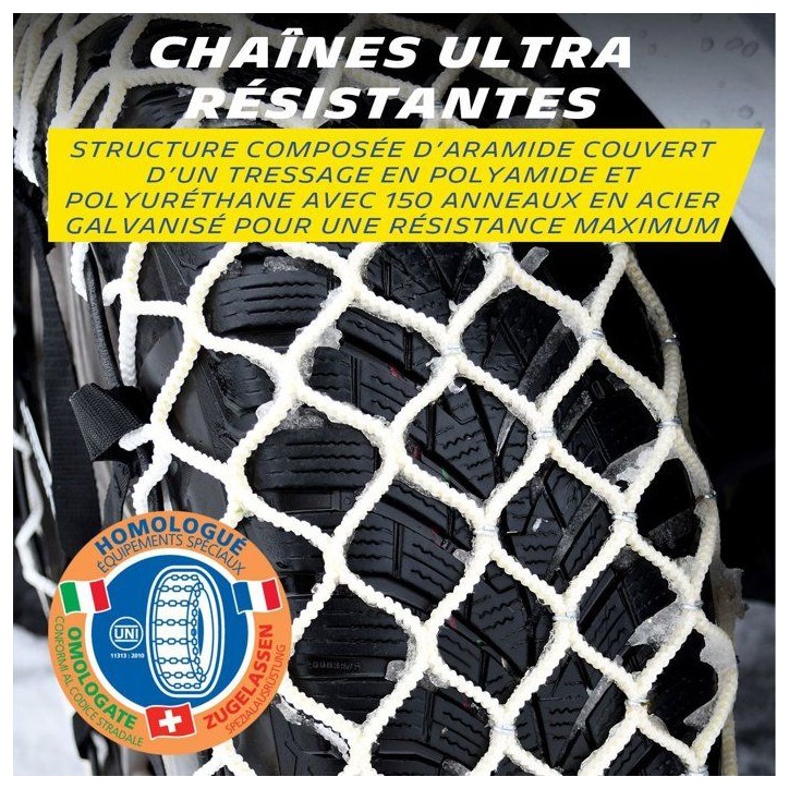 Chaînes neige - MICHELIN - Easy Grip Limited E19 - Noir Chaînes neige - MICHELIN - Easy Grip Limited E19 - Noir