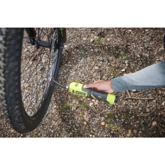 RYOBI Gonfleur 4V USB Lithium pneus vélo ballons - batterie 2Ah + cha