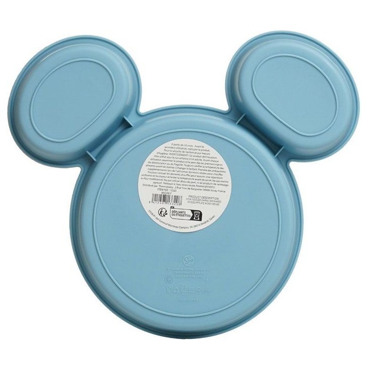 ASSIETTE SILHOUETTE TETE DE MICKEY