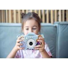 Lexibook - Appareil photo enfant avec protection - 4 en 1 - Reine des