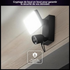 Projecteur avec caméra de sécurité intelligente extérieure - Phili