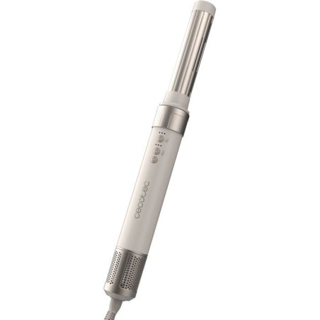 Brosse coiffante - CECOTEC - CeramicCare 14in1 AirGlam - 14 en 1 - Coloris champagne - 1400 W