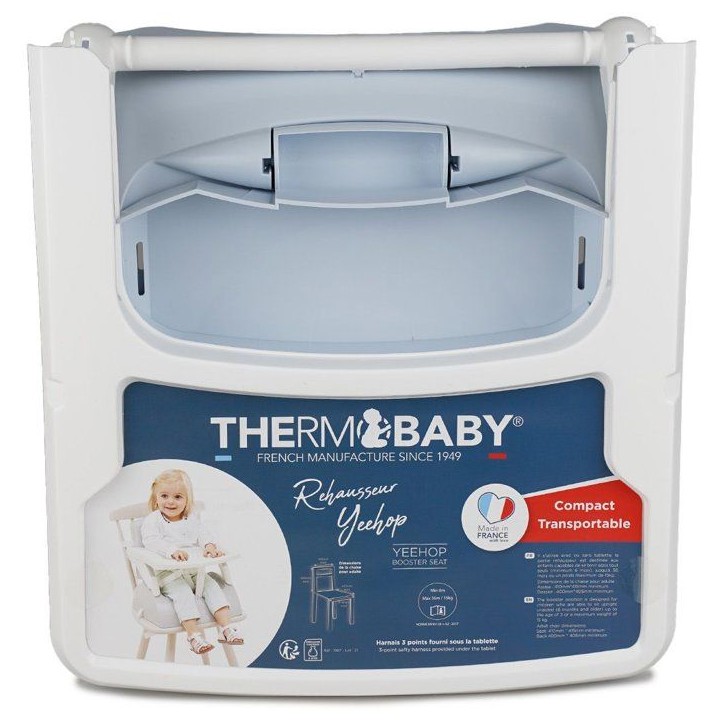 Rehausseur de chaise - THERMOBABY - YEEHOP - Fleur bleue