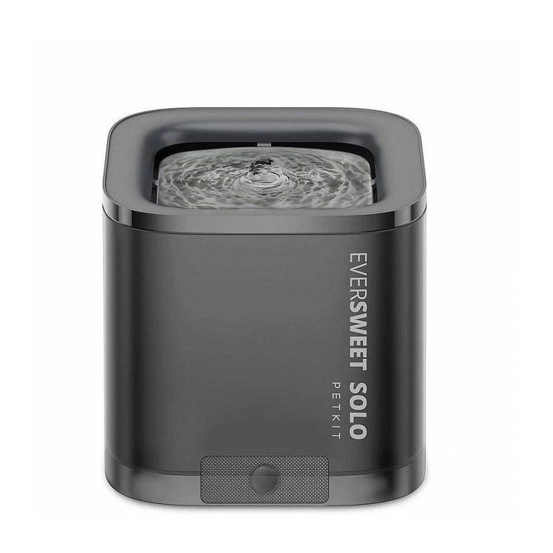 Fontaine a eau pour chat - EVERSWEET - SOLO - Cybertail - Noir