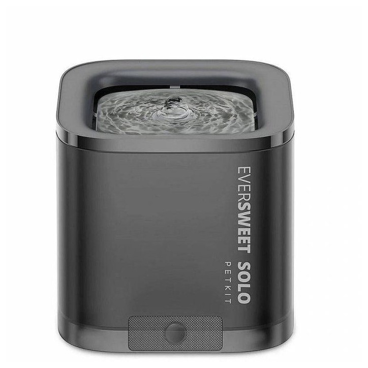 Fontaine a eau pour chat - EVERSWEET - SOLO - Cybertail - Noir Fontaine a eau pour chat - EVERSWEET - SOLO - Cybertail - Noir
