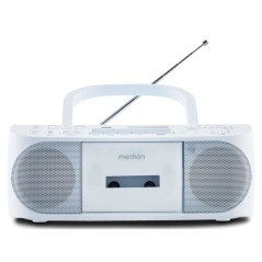 Radio CD K7 - MEDION - FM - 2x3W RMS - Bleu