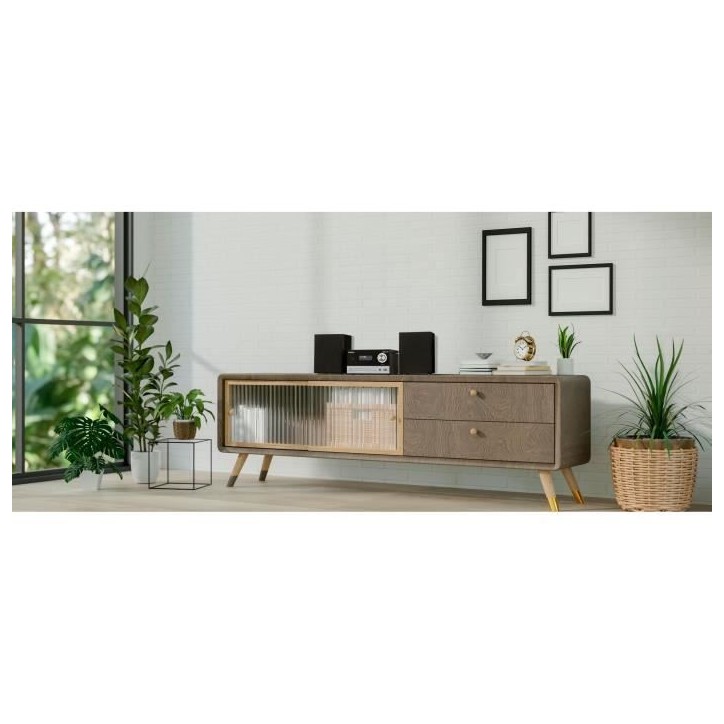 Mini Chaîne HiFi - MEDION - DAB/PLL UKW - Lecteur CD - Bluetooth 5.3 - 2x15W RMS