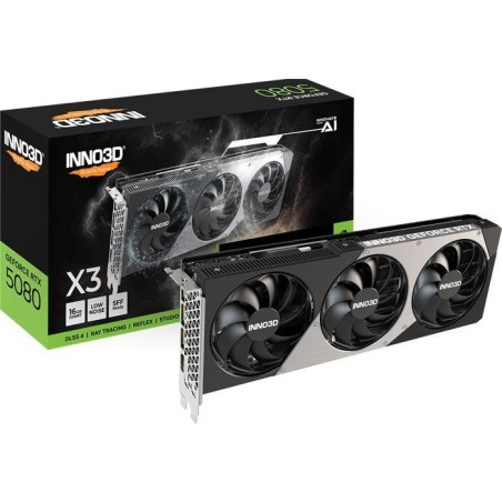 INNO3D - Carte graphique - NVIDIA RTX 5080 X3 - N50803-16D7-176068N -