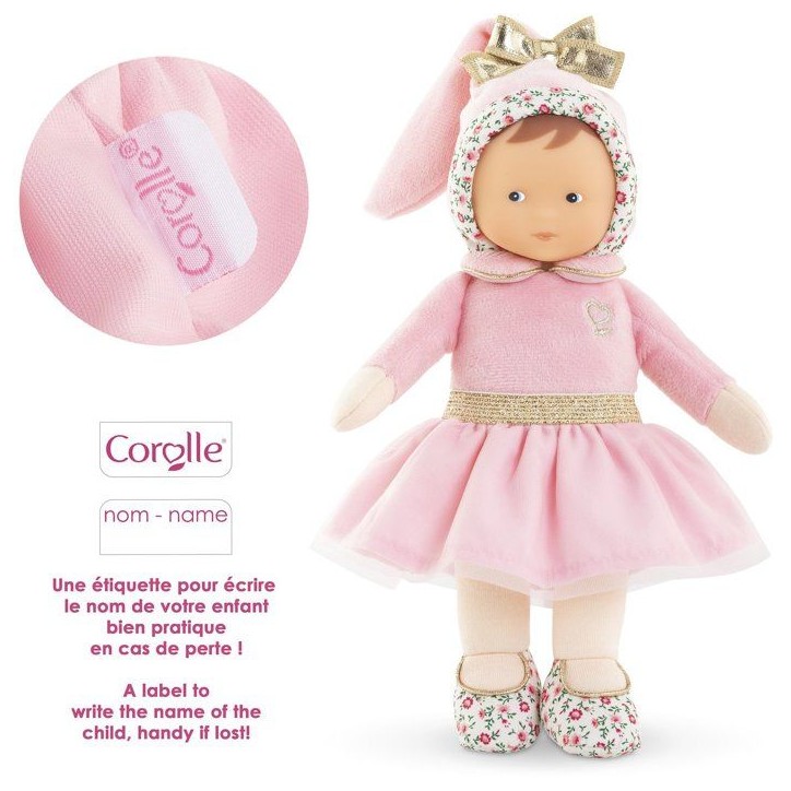 Doudou - Corolle - Miss Ballerine - 25 cm - Doux - Senteur de vanille Doudou - Corolle - Miss Ballerine - 25 cm - Doux - Senteur de vanille