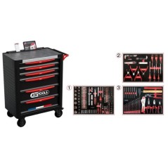 Servante d'atelier - Equipée - 6 tiroirs - KS Tools - 824.6134F - Noi