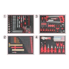 Servante d'atelier - Equipée - 6 tiroirs - KS Tools - 824.6536F - Noi