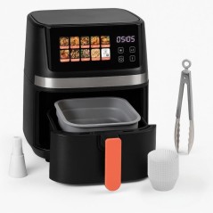 Set de 4 accessoires pour friteuse sans huile - LIVOO - MEN428 - 1 mou