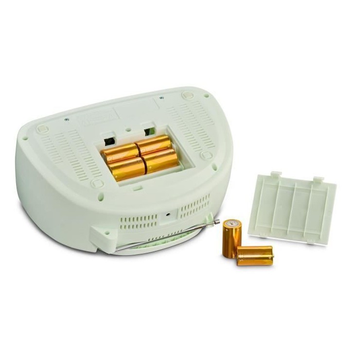 Radio CD K7 - MEDION - FM - 2x3W RMS - Vert Radio CD K7 - MEDION - FM - 2x3W RMS - Vert