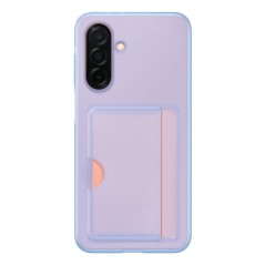 Samsung Galaxy A26 Couverture arriere avec pochette pour cartes Bleu