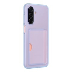 Samsung Galaxy A26 Couverture arriere avec pochette pour cartes Bleu