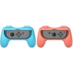 Poignées de confort - BRAND - Joy-Cons - Pack de 2 - Rose et Turquoise - Universelles