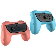 Poignées de confort - BRAND - Joy-Cons - Pack de 2 - Rose et Turquois