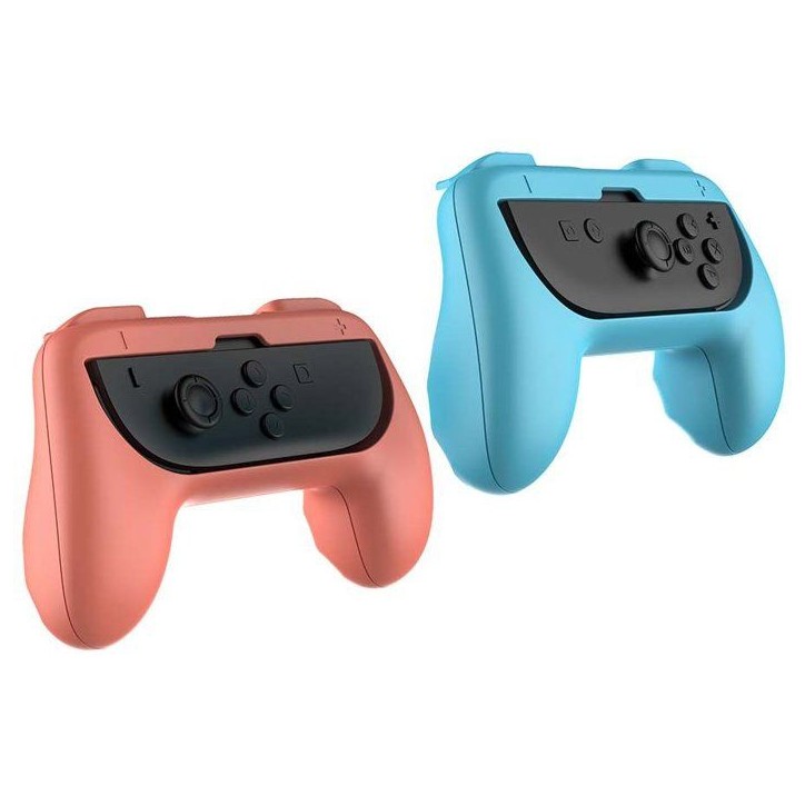 Poignées de confort - BRAND - Joy-Cons - Pack de 2 - Rose et Turquoise - Universelles Poignées de confort - BRAND - Joy-Cons - Pack de 2 - Rose et Turquoise - Universelles