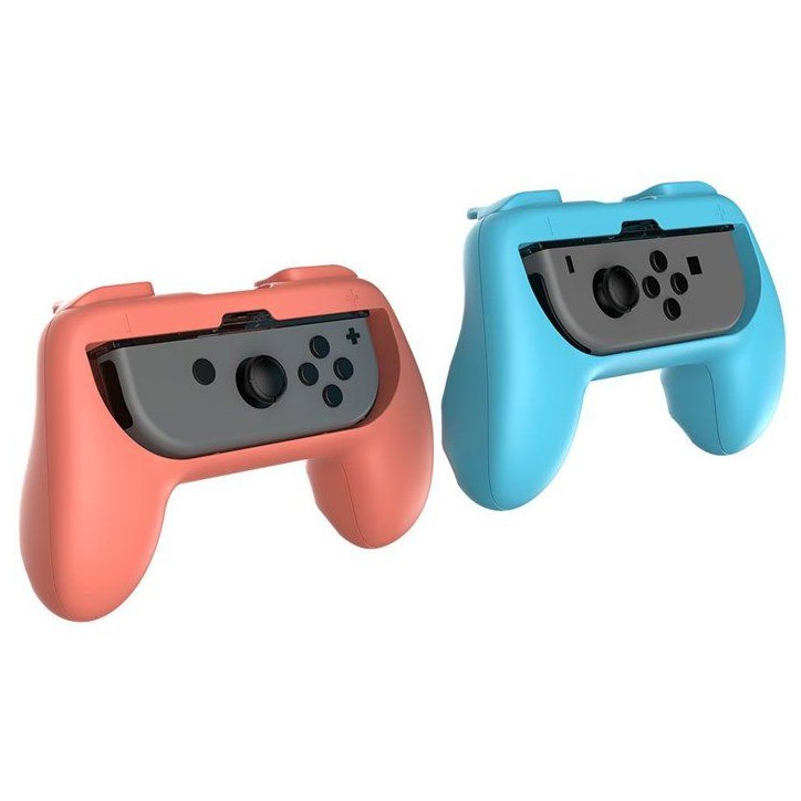 Poignées de confort - BRAND - Joy-Cons - Pack de 2 - Rose et Turquoise - Universelles Poignées de confort - BRAND - Joy-Cons - Pack de 2 - Rose et Turquoise - Universelles