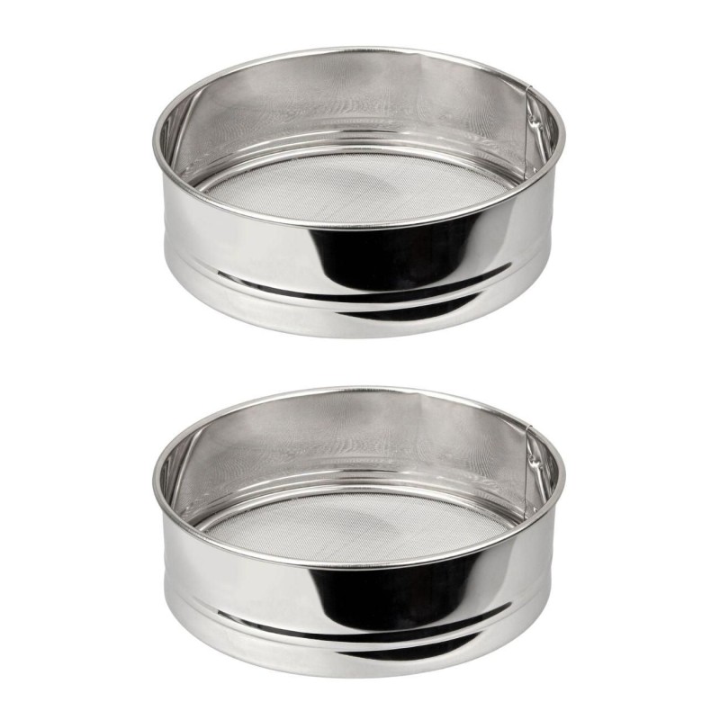 Ensemble de 2 Tamis de cuisine inox extra fin - FACKELMANN - Basic - 1