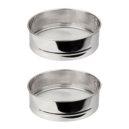 Ensemble de 2 Tamis de cuisine inox extra fin - FACKELMANN - Basic - 1