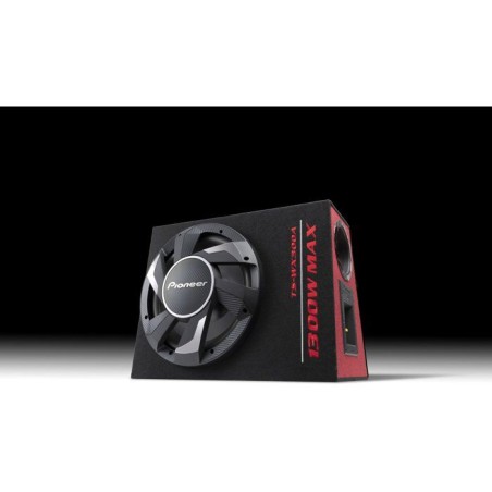 Caisson amplifié - PIONEER - Amplification numérique - 1300 W max - 113dB - 20 / 130Hz