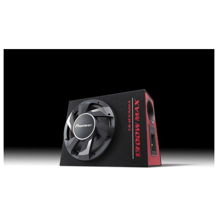 Caisson amplifié - PIONEER - Amplification numérique - 1300 W max - 113dB - 20 / 130Hz Caisson amplifié - PIONEER - Amplification numérique - 1300 W max - 113dB - 20 / 130Hz