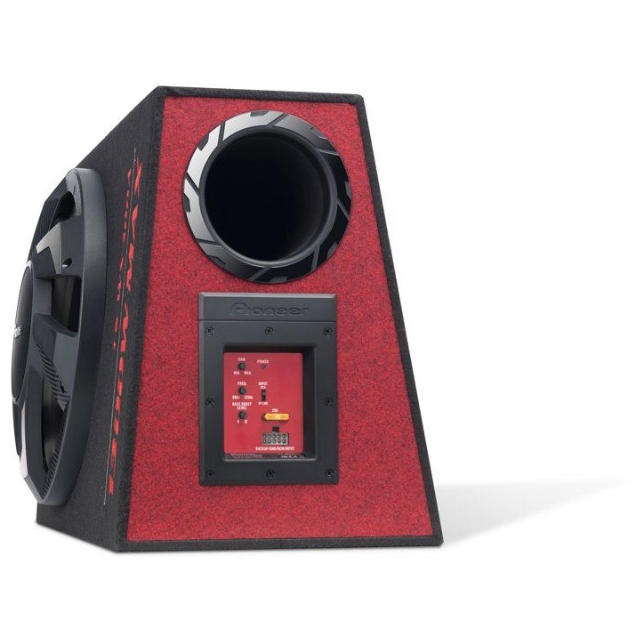 Caisson amplifié - PIONEER - Amplification numérique - 1300 W max - 113dB - 20 / 130Hz Caisson amplifié - PIONEER - Amplification numérique - 1300 W max - 113dB - 20 / 130Hz