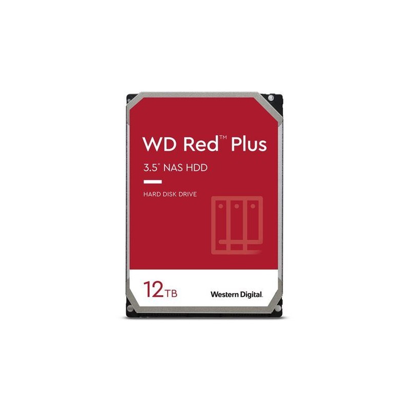 Western Digital - Red Plus WD120EFGX - Disque dur - 12 To - 3.5 - 7200