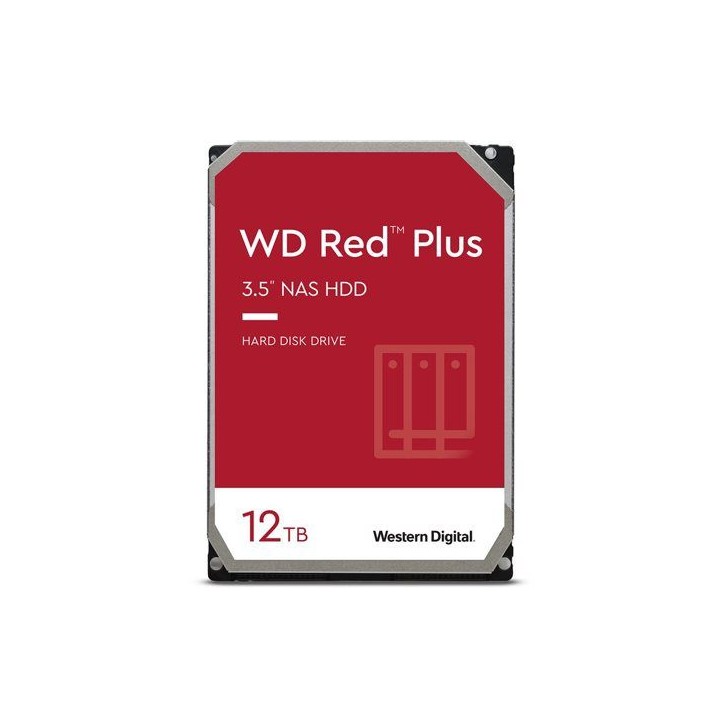 Western Digital - Red Plus WD120EFGX - Disque dur - 12 To - 3.5 - 7200 tr/min Western Digital - Red Plus WD120EFGX - Disque dur - 12 To - 3.5 - 7200 tr/min