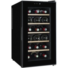 Cave a vin de service - LA SOMMELIERE - 18SILENCE - 18 bouteilles - Classe F - 34,5 x 51 x 65,2 cm - Noir