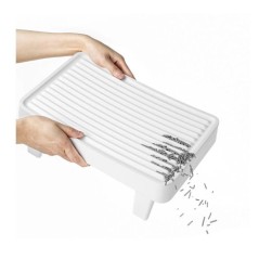 Marche sur pieds - PETKIT - Pour litiere PURAMAX et PuroBOt - Blanc