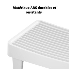Marche sur pieds - PETKIT - Pour litiere PURAMAX et PuroBOt - Blanc